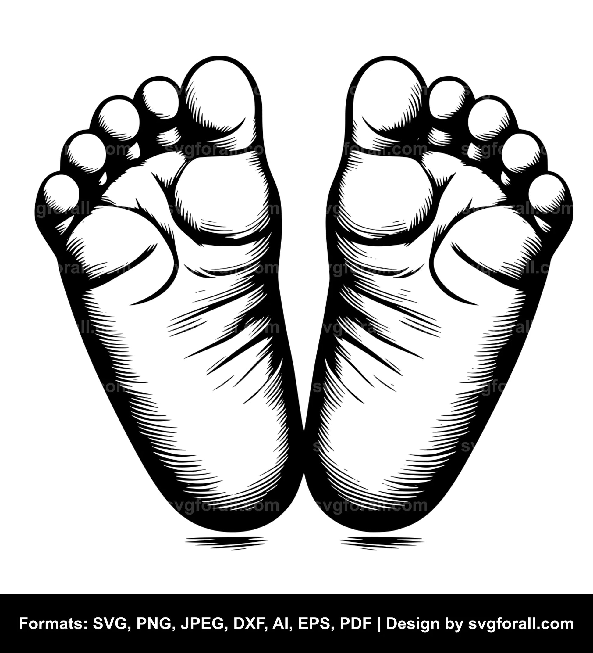 Footprint SVG Download