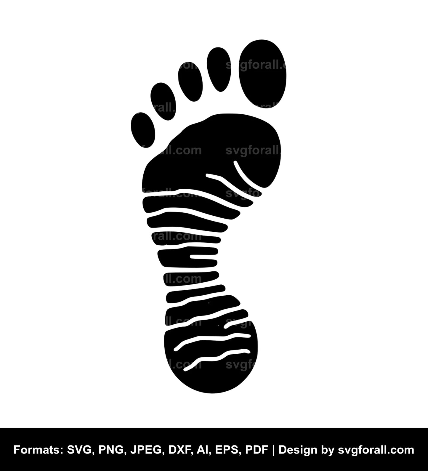 Footprint SVG PNG Image