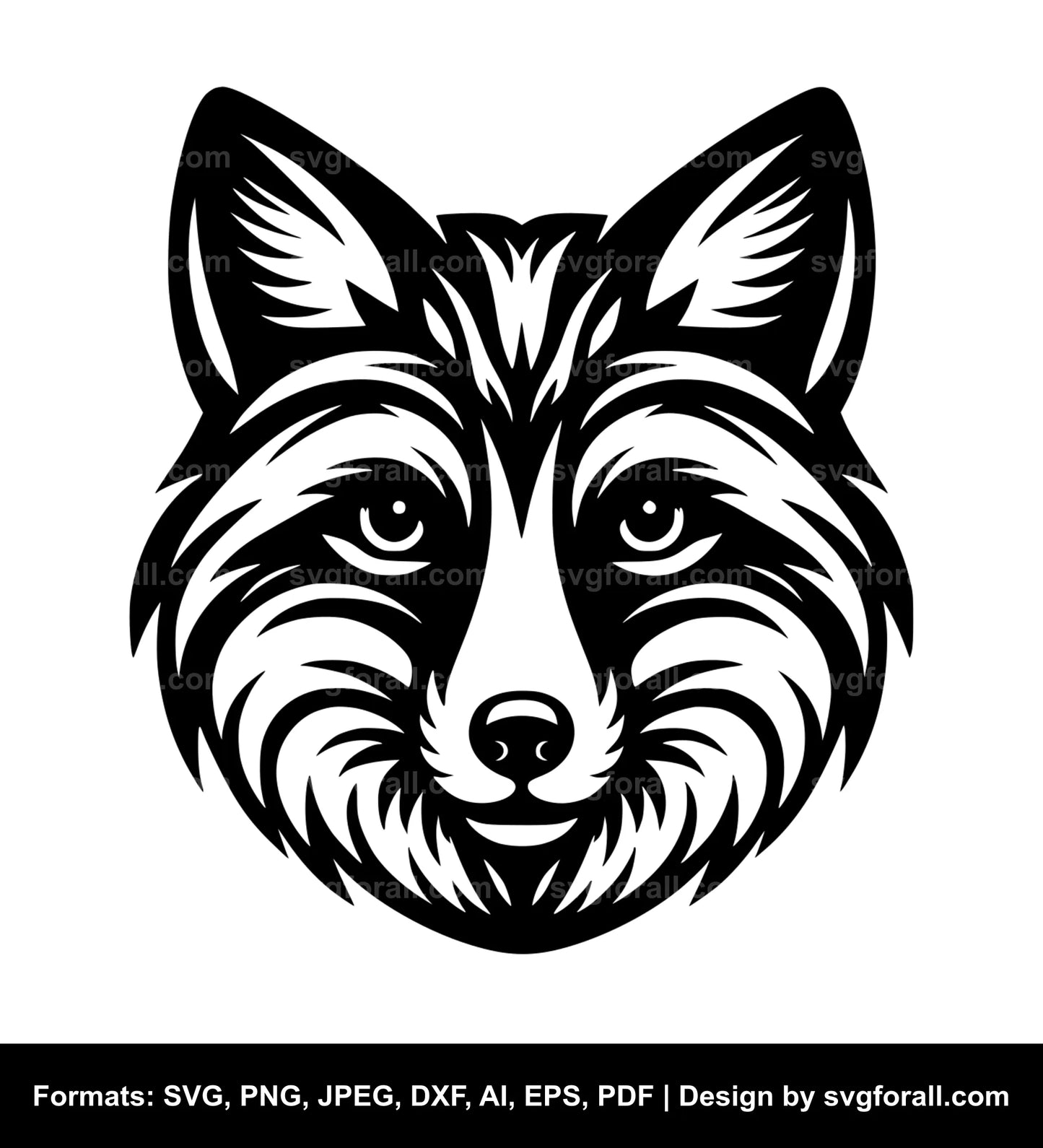 Fox Face Cricut SVG