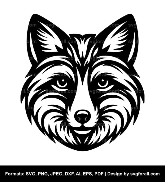 Fox Face Cricut SVG