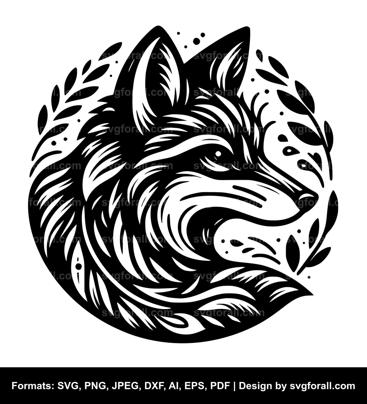 Fox SVG Vector