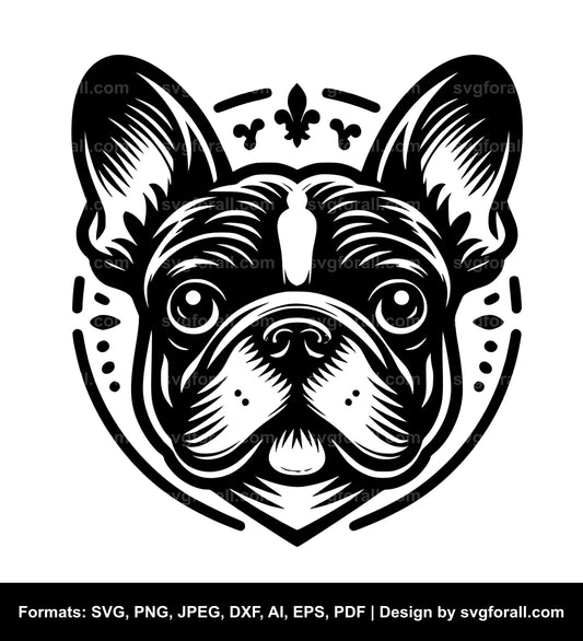 French Bulldog Dog SVG