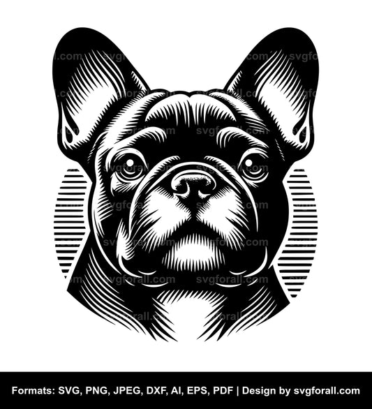 French Bulldog Dog SVG PNG