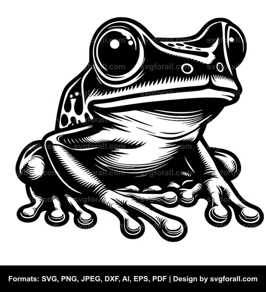 Frog Clipart SVG