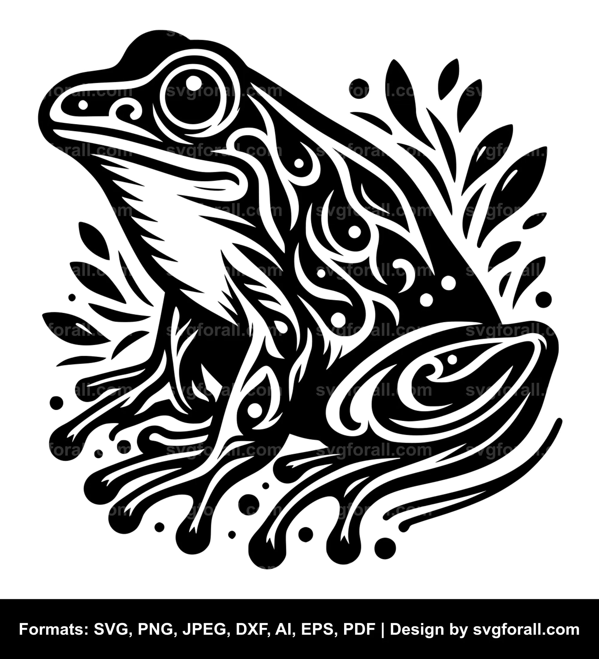 Frog SVG File