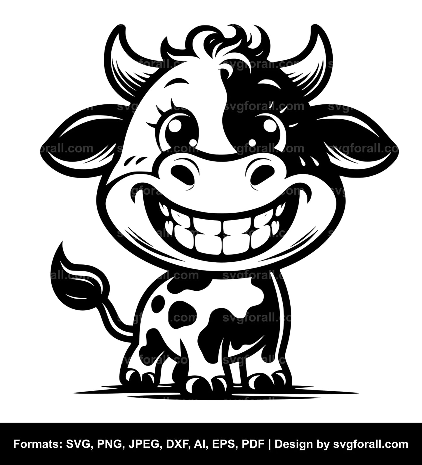 Funny Cow SVG