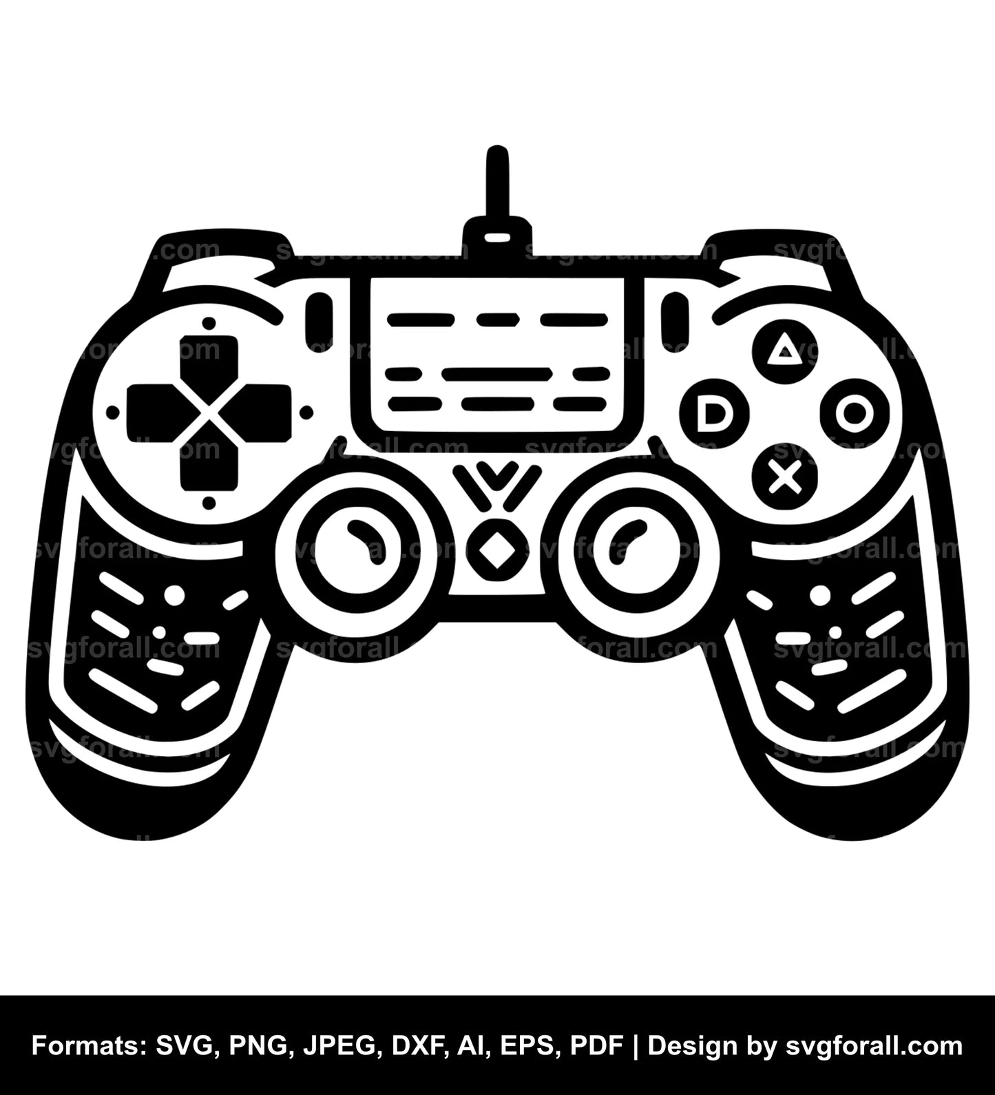 Game Controller SVG File