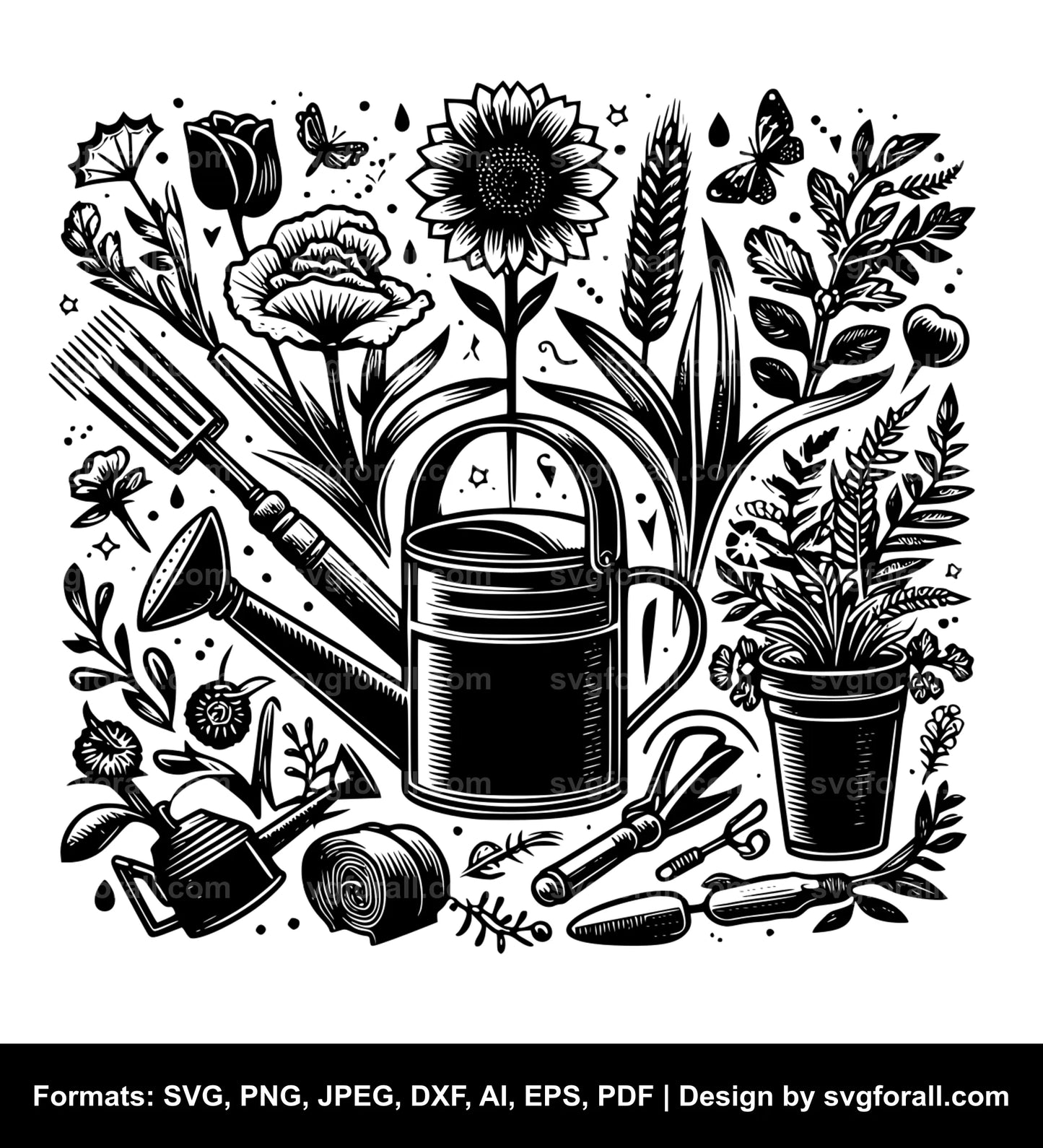 Gardening SVG Design