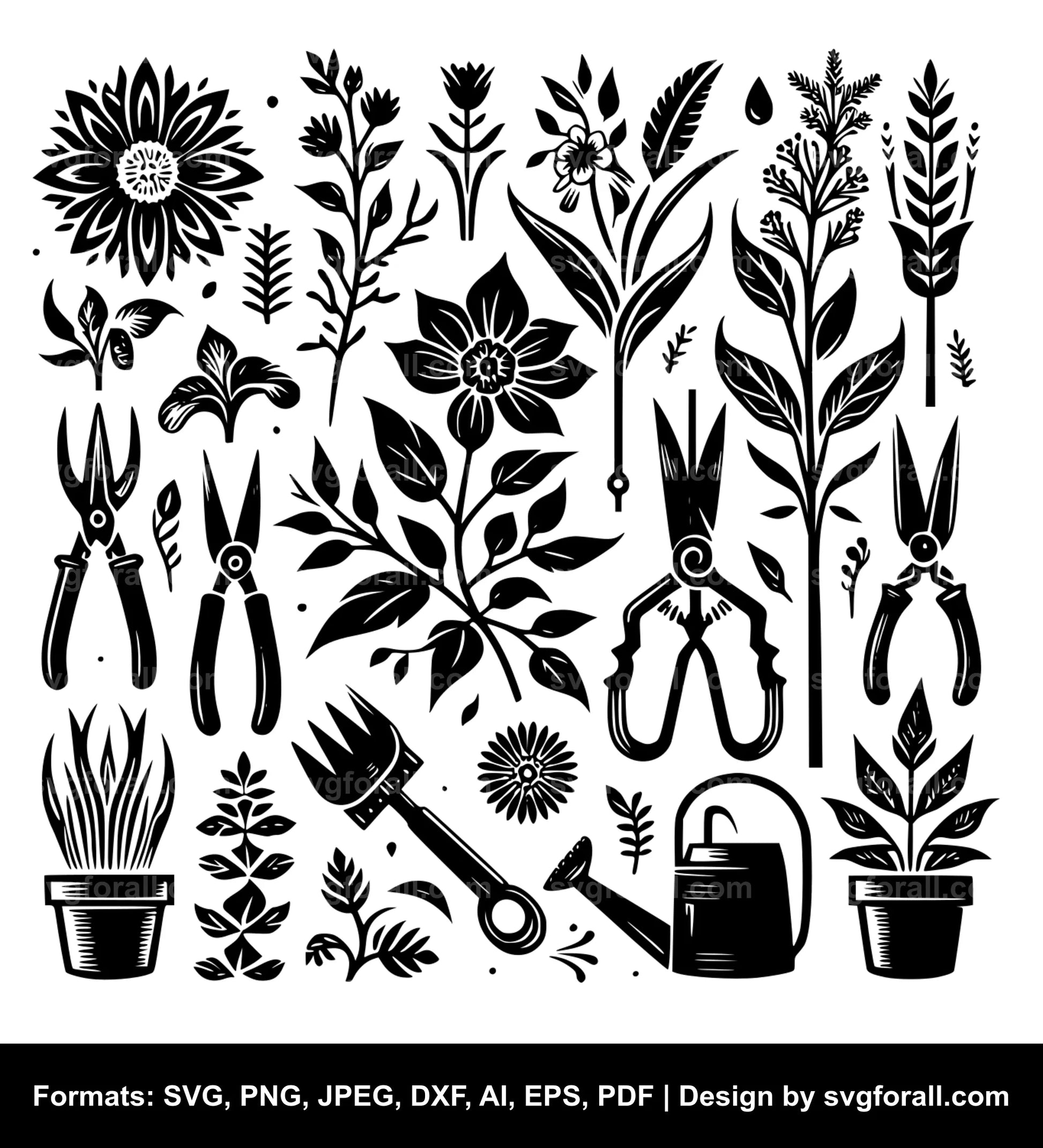 Gardening SVG Vector