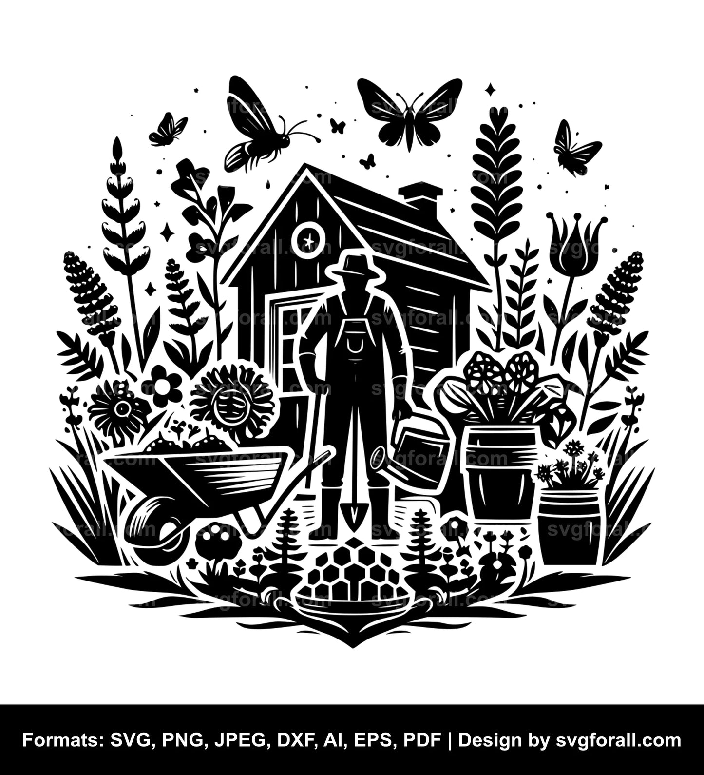 Gardening Vector SVG