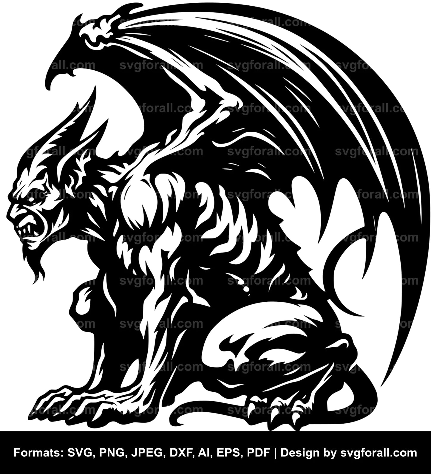 Gargoyle Cricut SVG