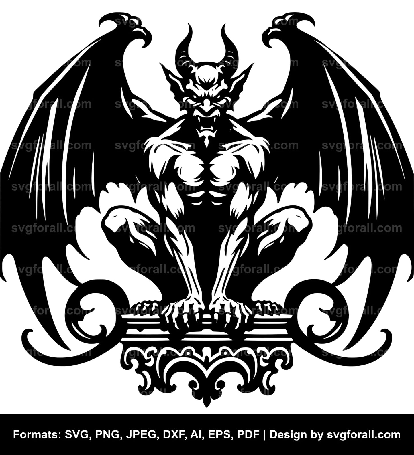 Gargoyle SVG Design