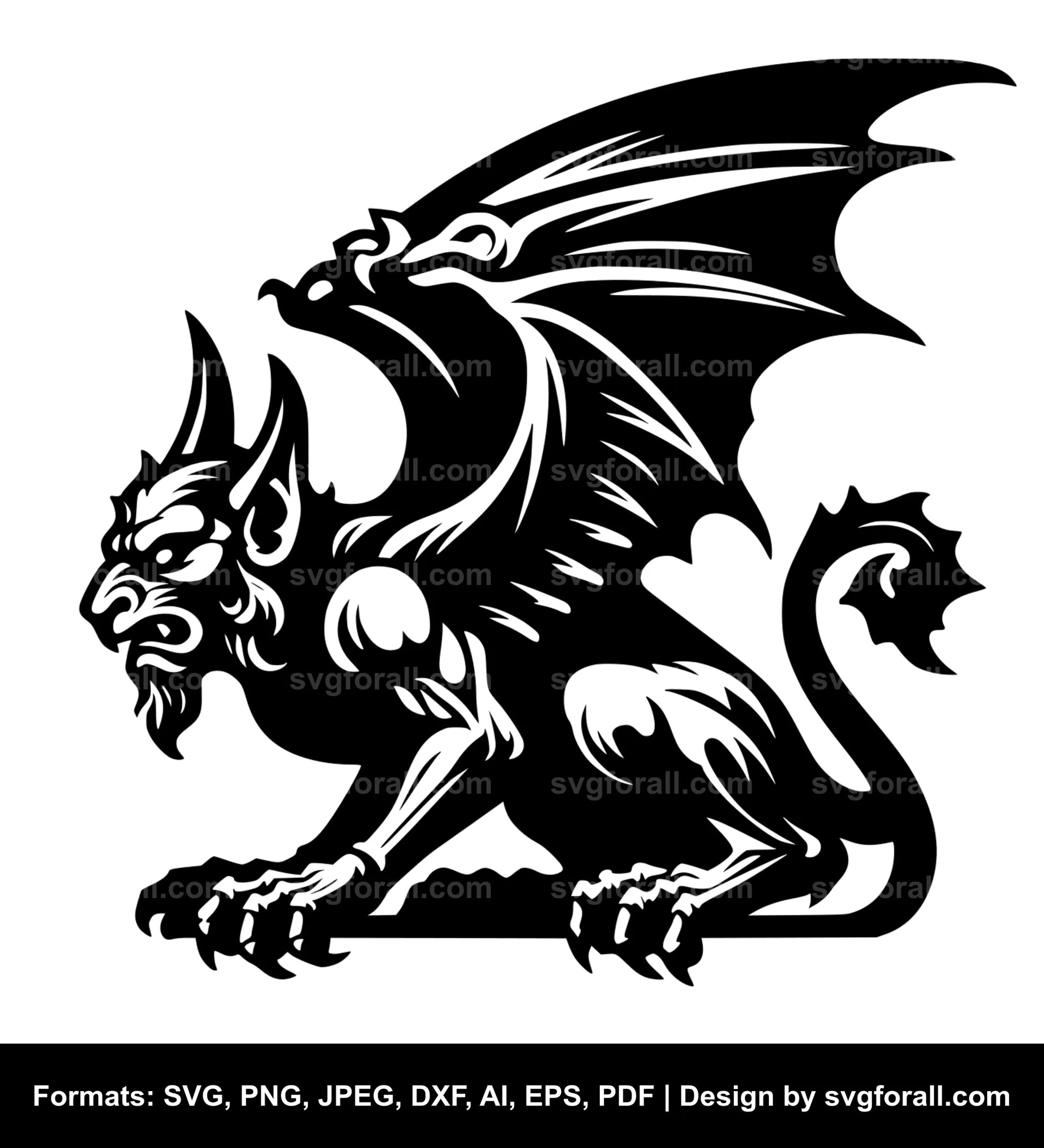 Gargoyle SVG File