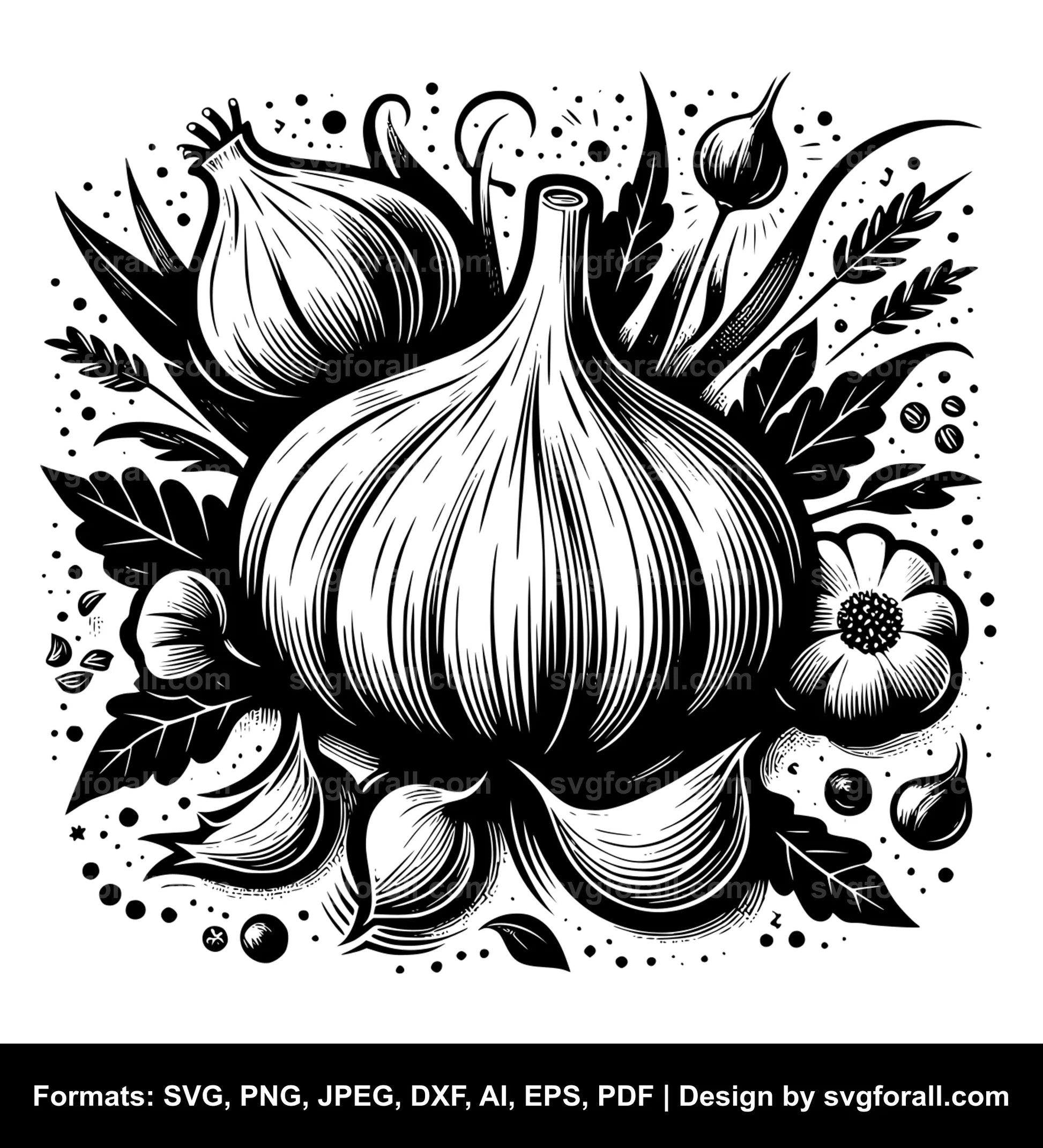 Garlic SVG