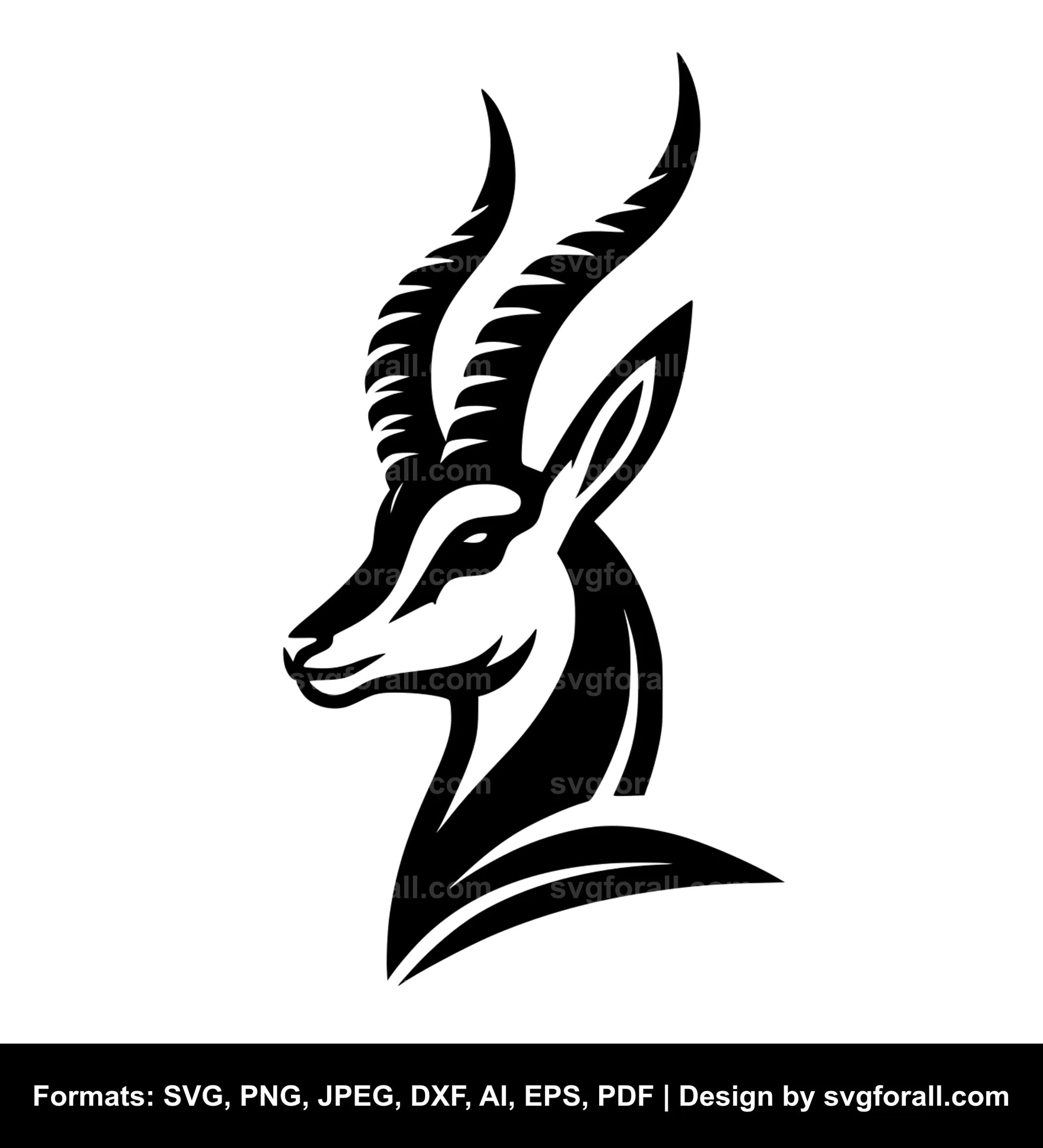 Gazelle Vector SVG