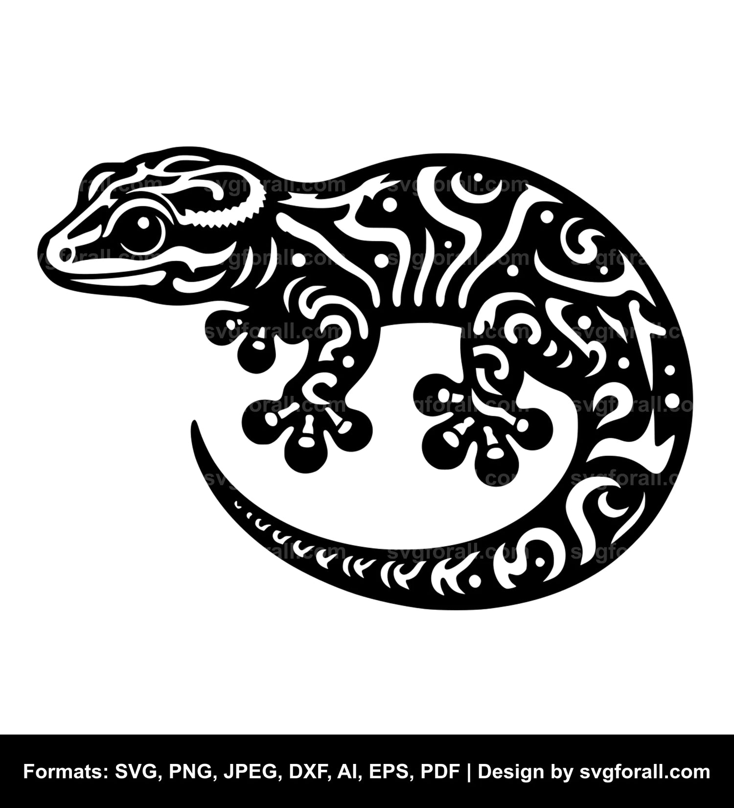 Gecko Cricut SVG