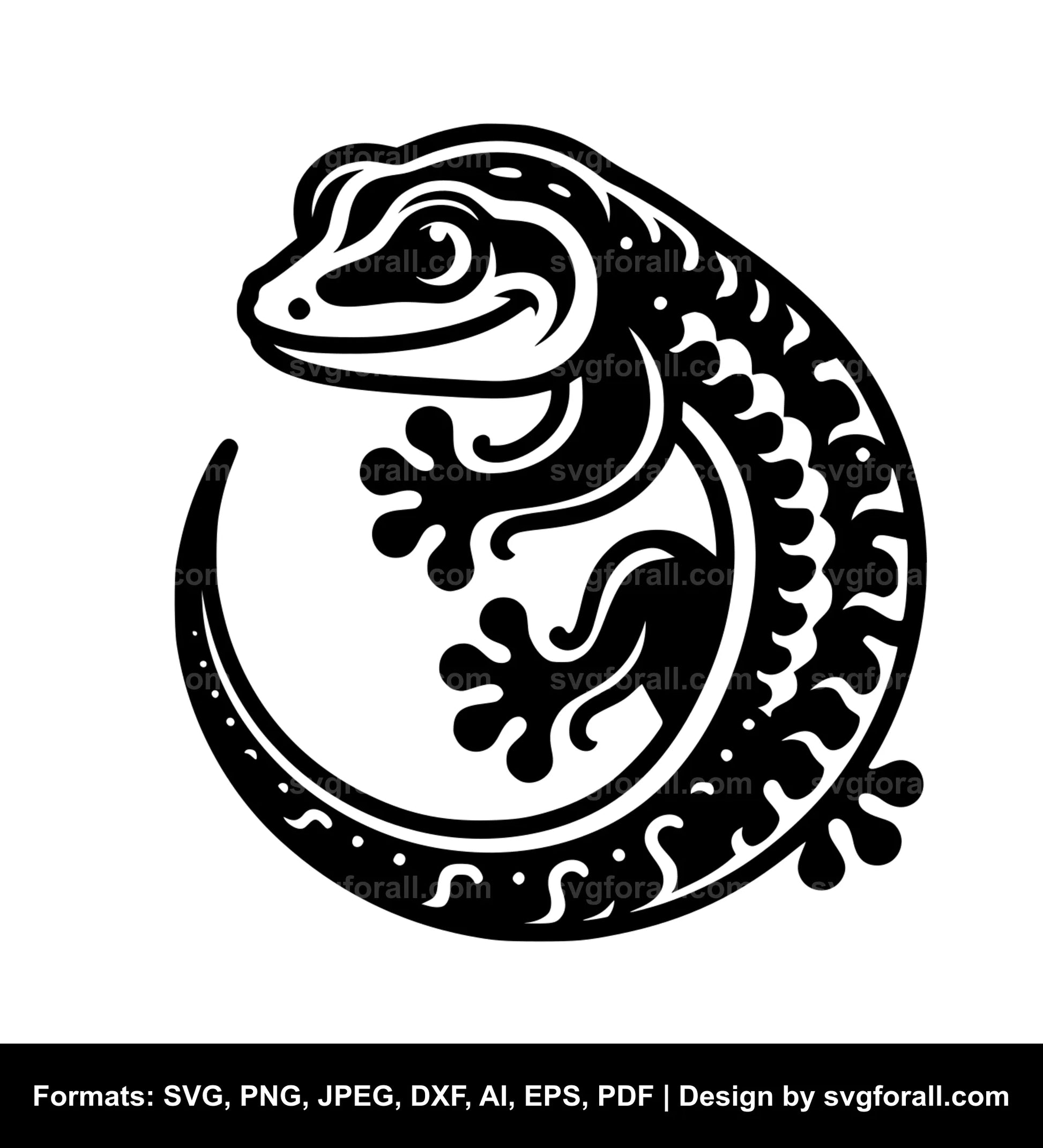 Gecko SVG Vector