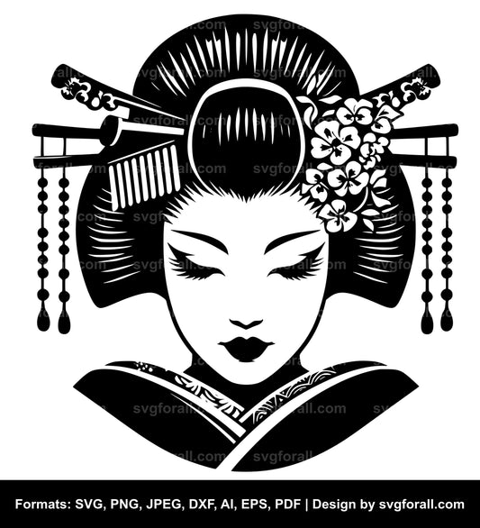 Geisha SVG