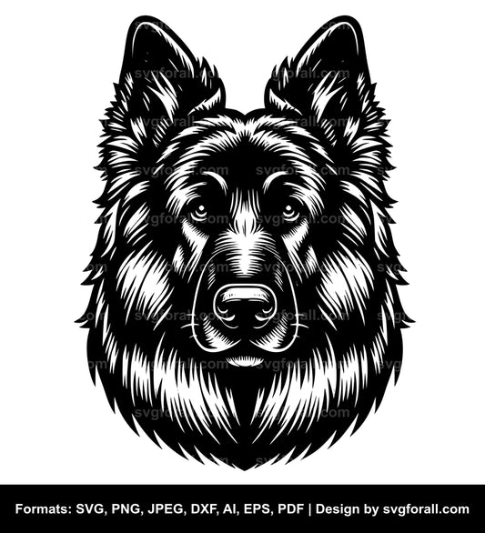 German Shepherd Dog SVG