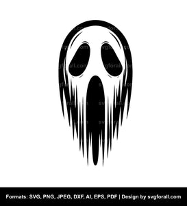 Ghost Face SVG