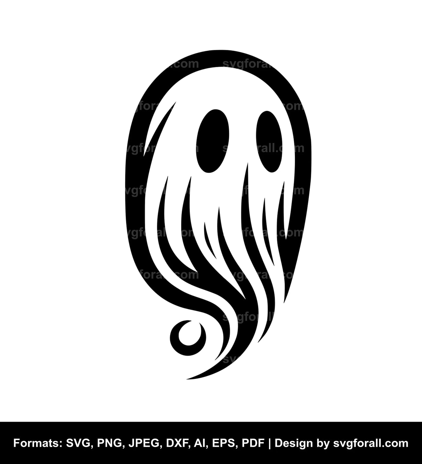 Ghost Face SVG File