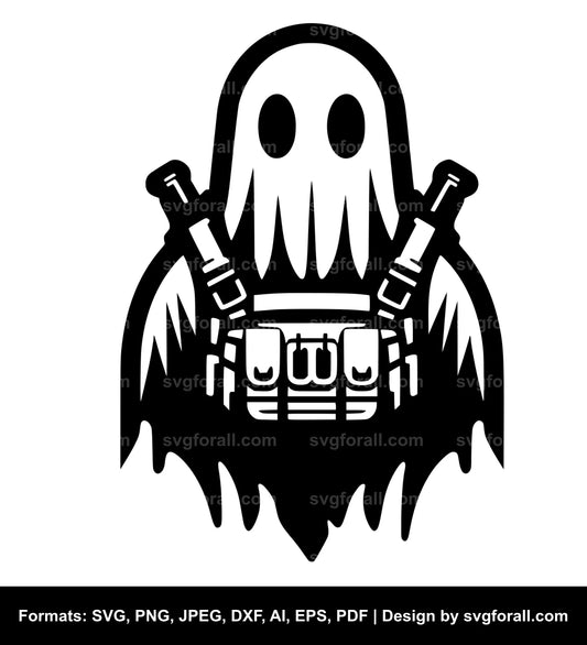 Ghost Soldier Cricut SVG