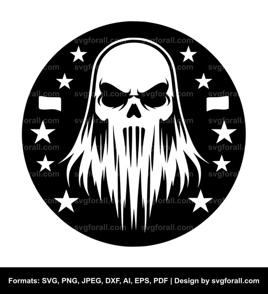 Ghost Soldier Vector SVG