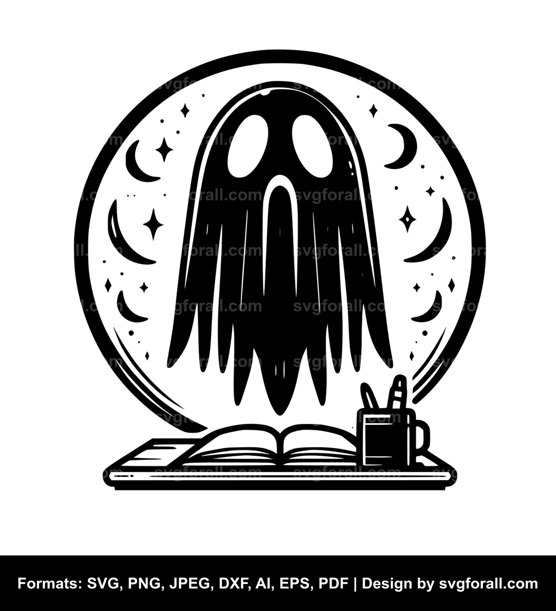 Ghost Teacher SVG