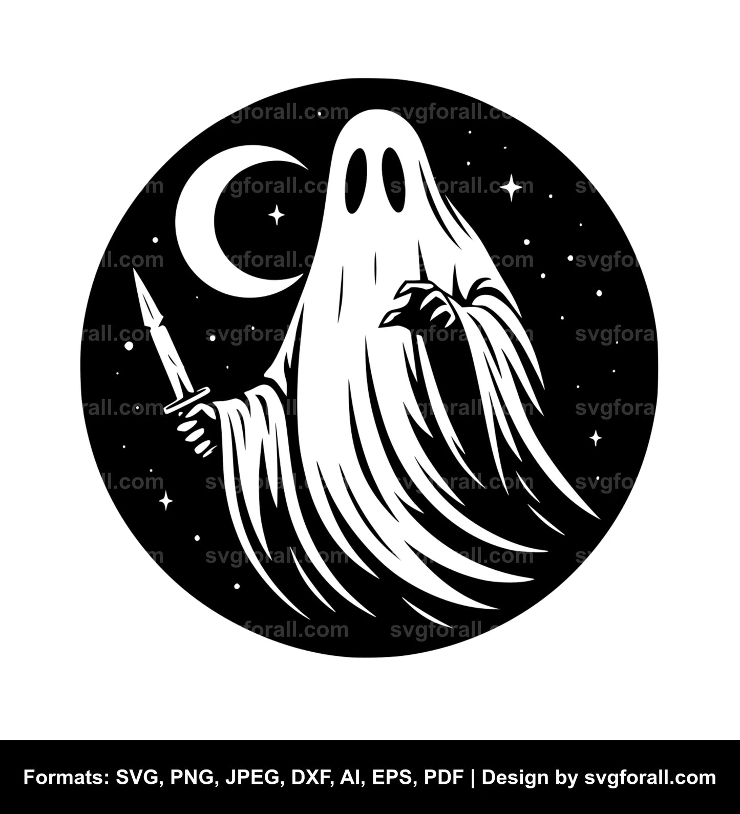 Ghost Vector SVG