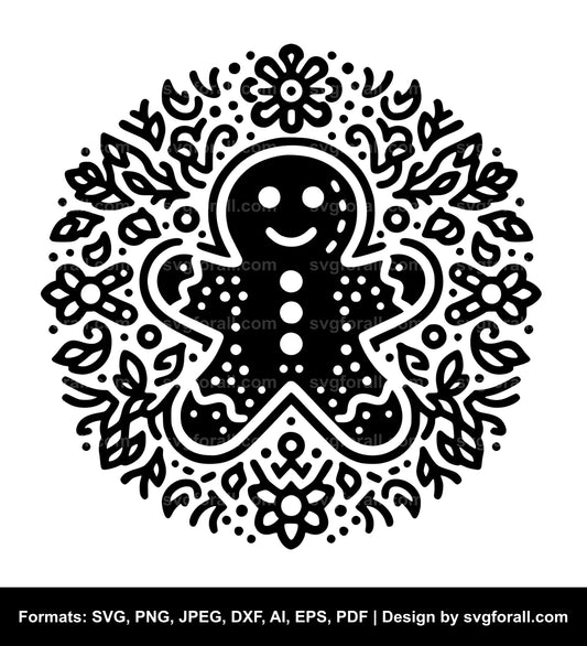 Gingerbread SVG File