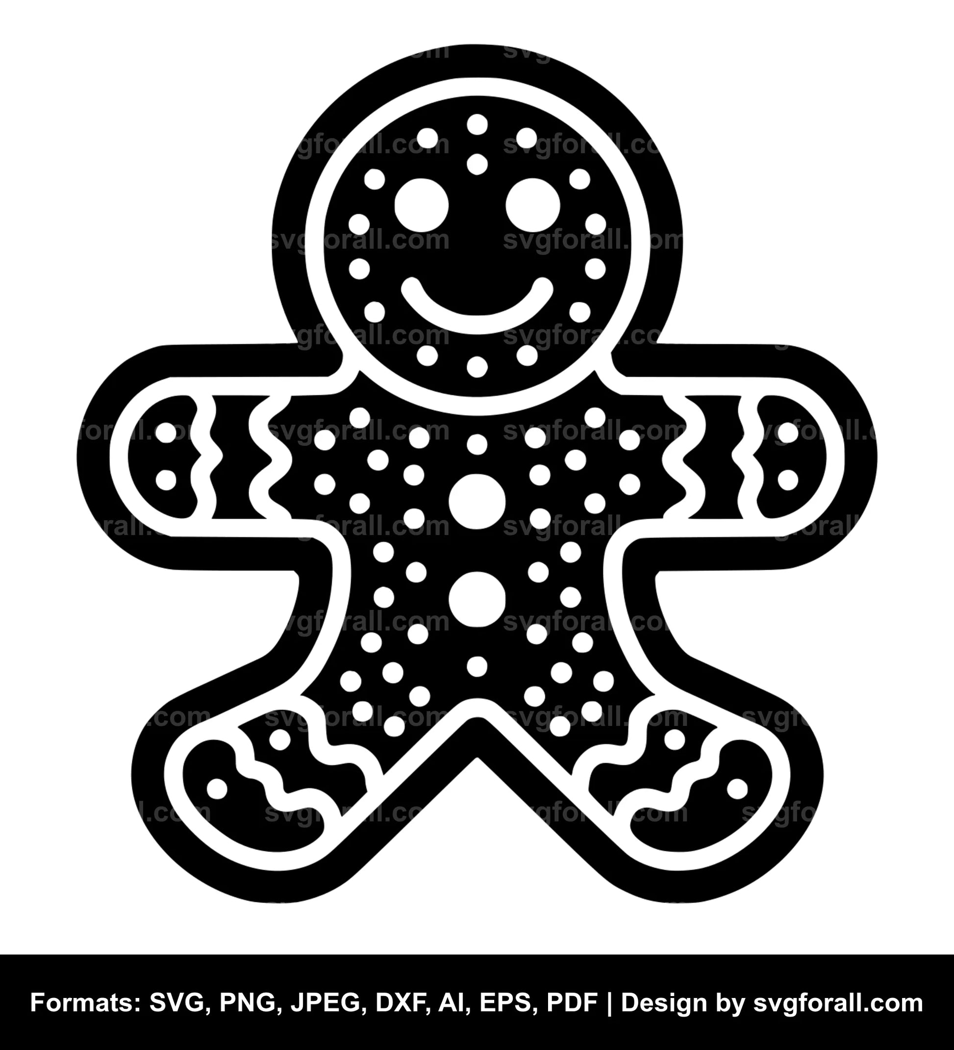 Gingerbread Vector SVG