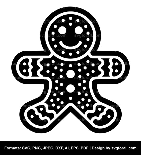 Gingerbread Vector SVG