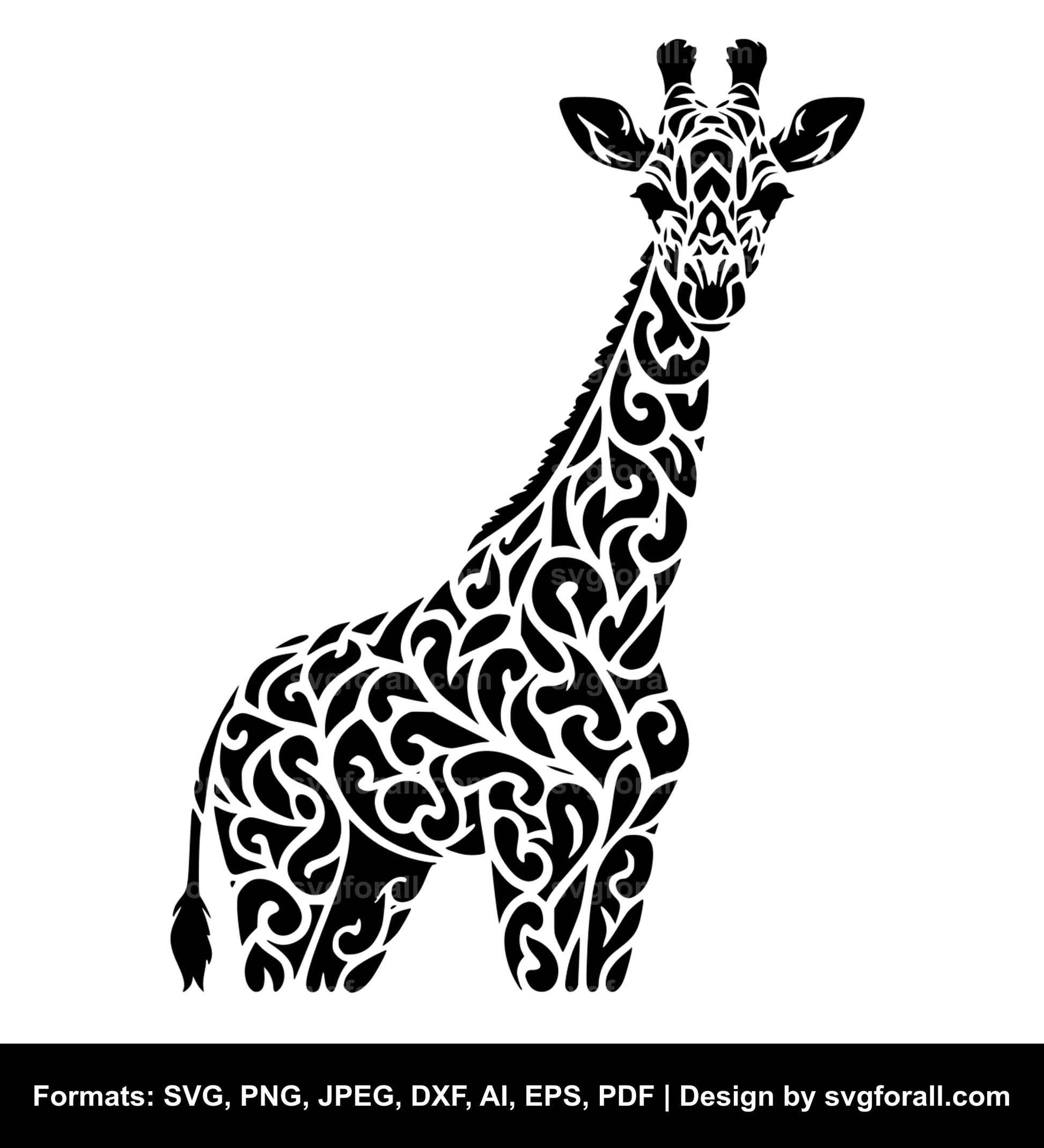 Giraffe Cricut SVG