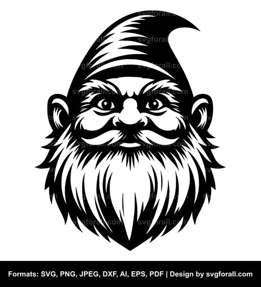 Gnome Face SVG