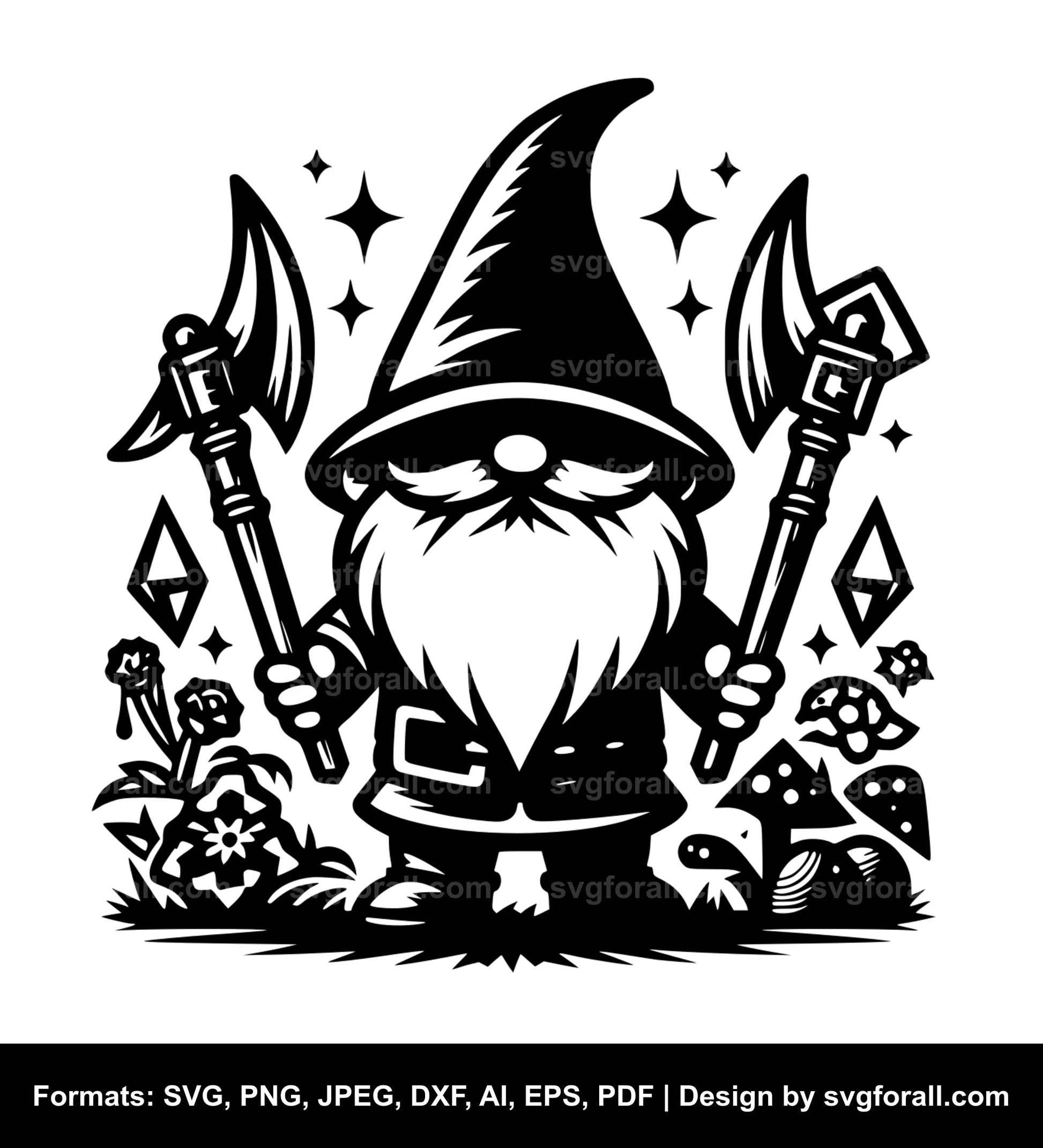 Gnome Vector SVG