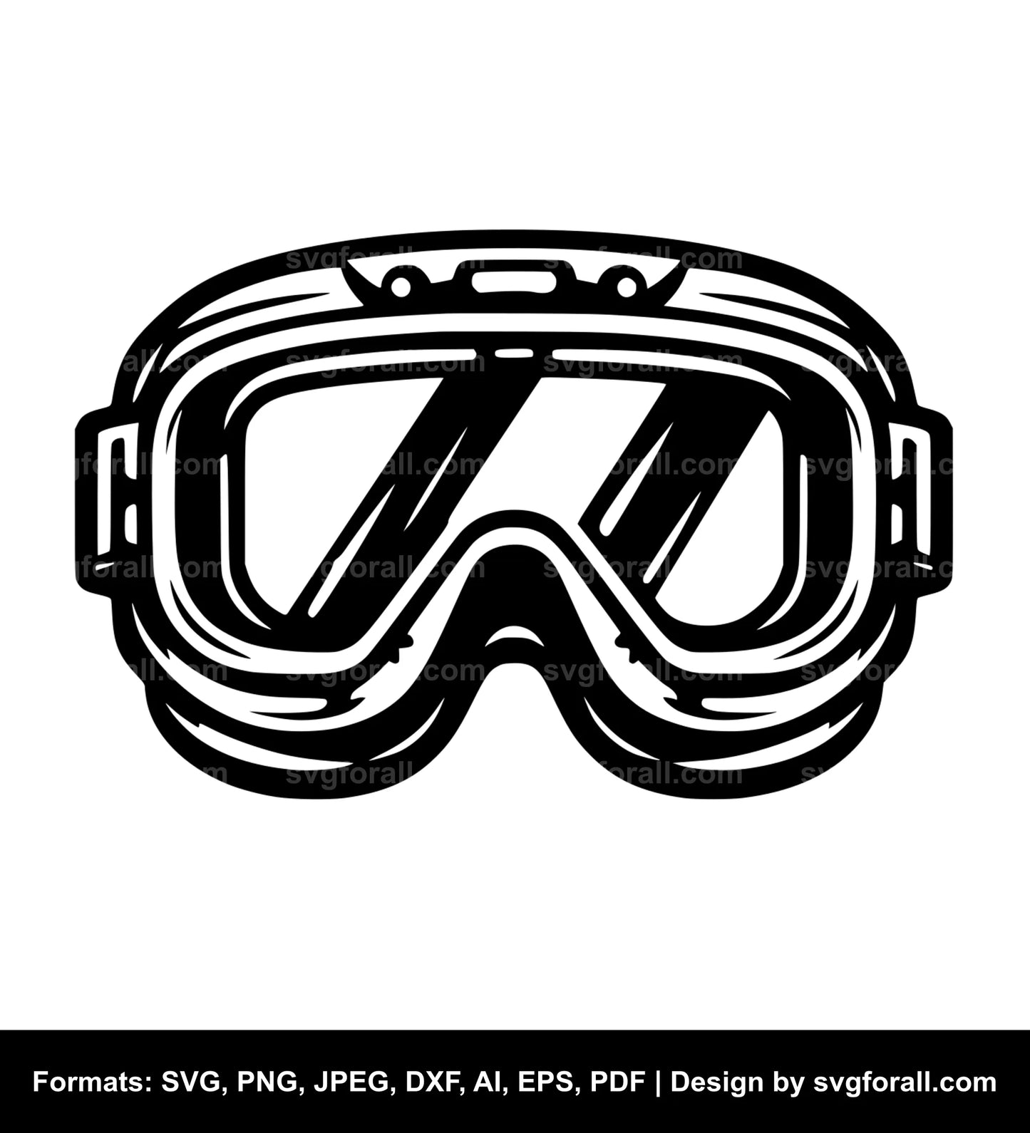 Goggles SVG Design