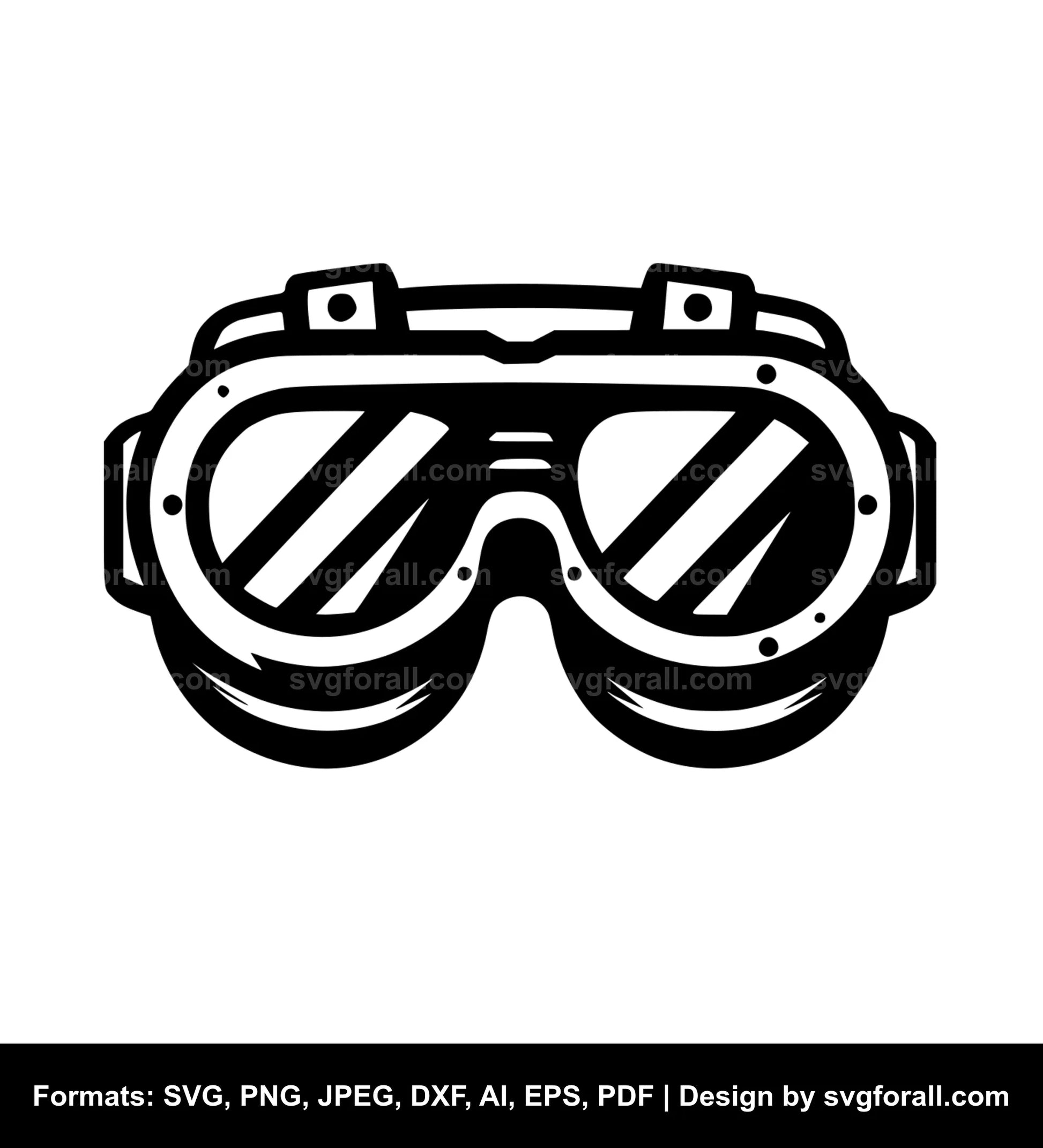 Goggles SVG File