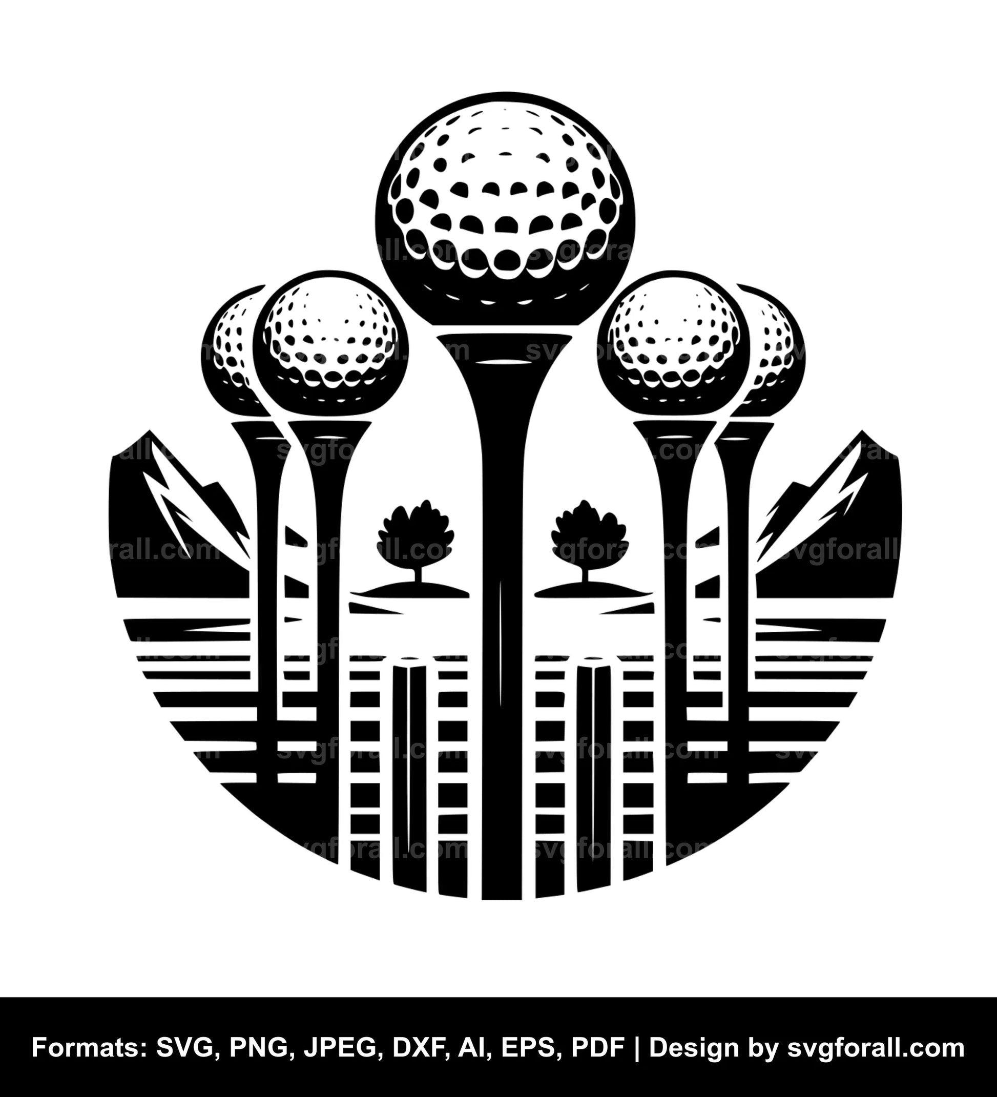 Golf SVG Cut File