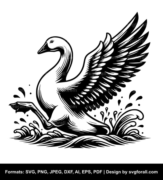 Goose SVG PNG