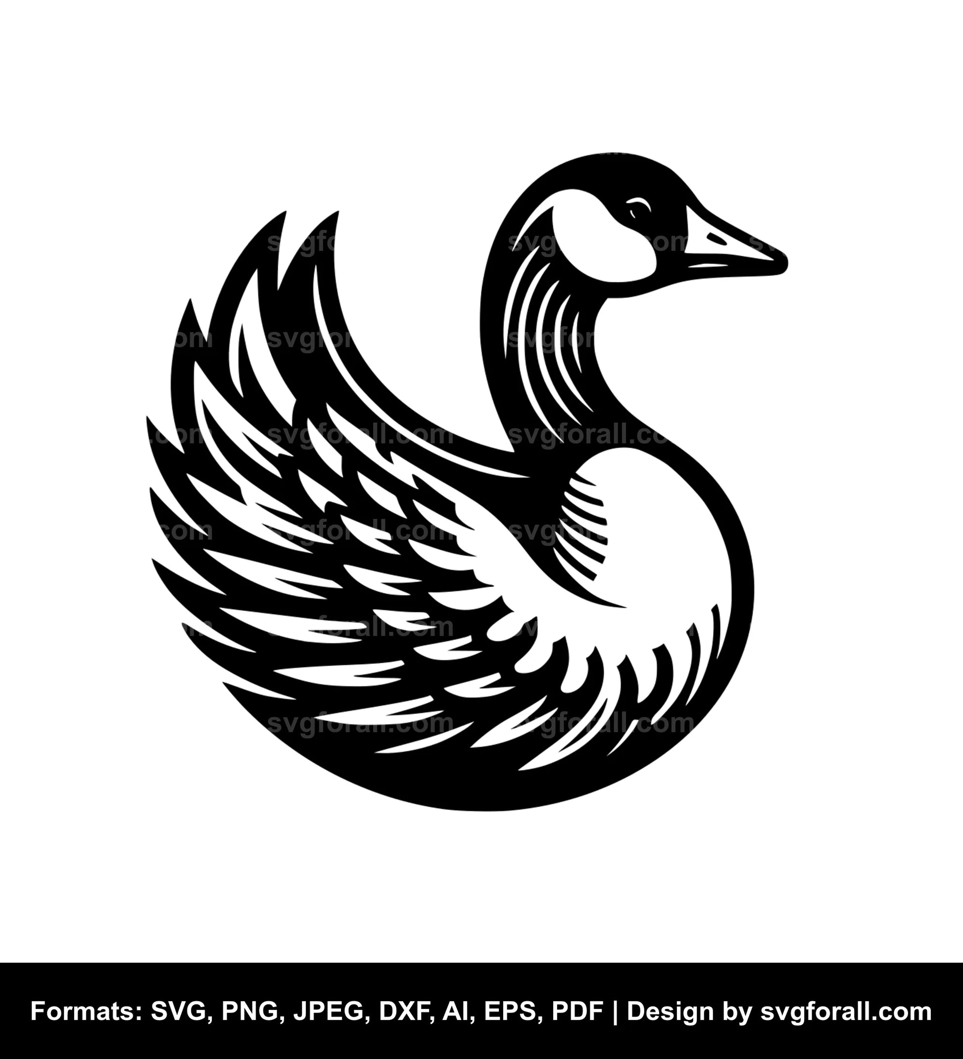 Goose SVG Vector