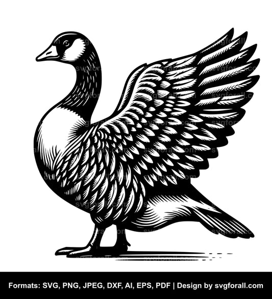 Goose Vector SVG