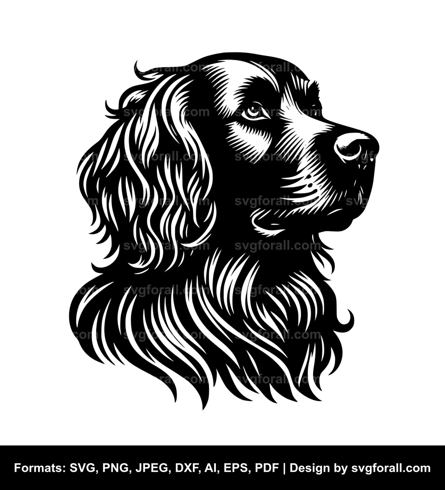 Gordon Setter Dog SVG PNG