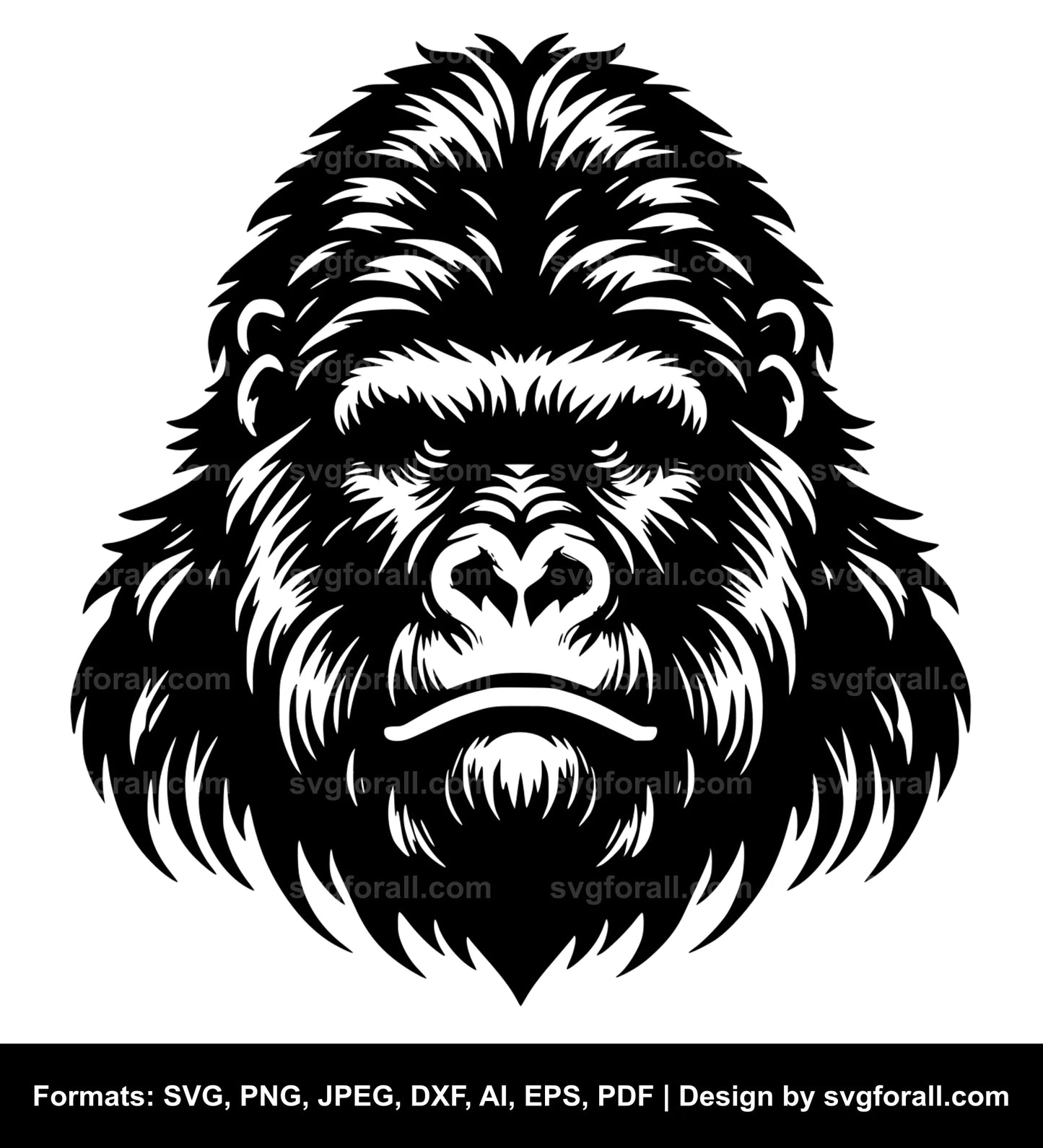 Gorilla SVG