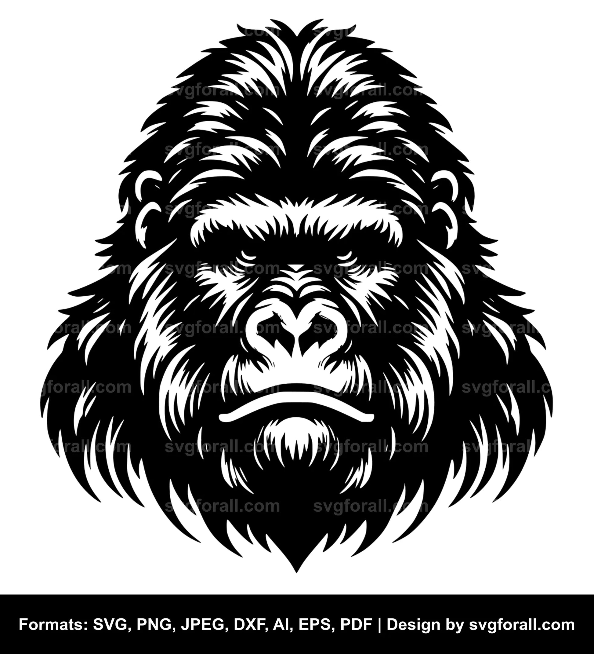 Gorilla SVG