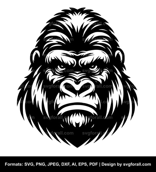 Gorilla SVG Clipart