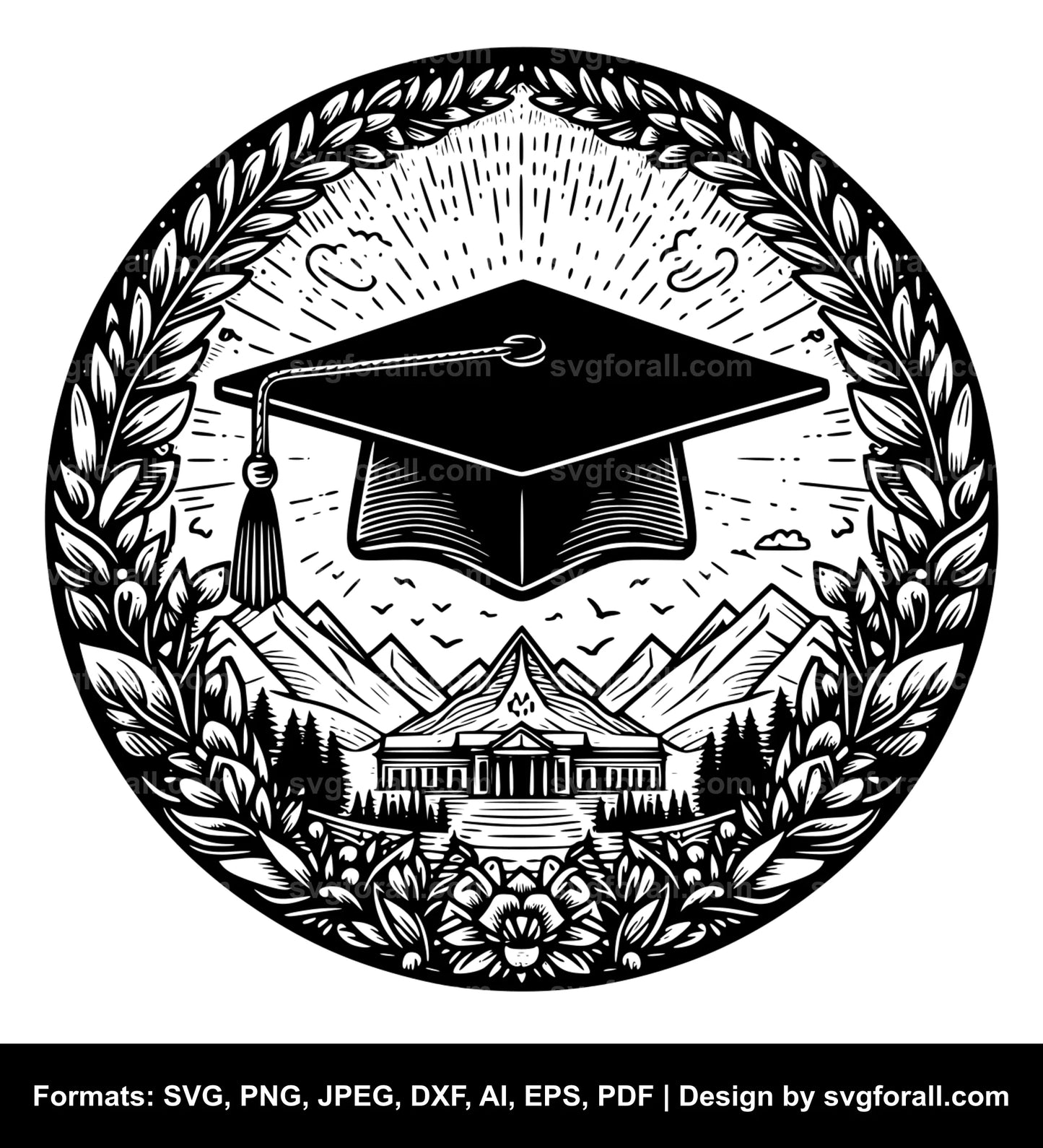 Graduation Cap SVG