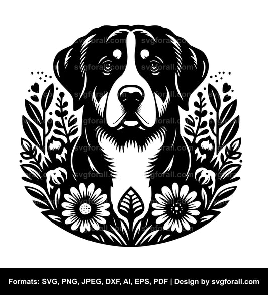 Greater Swiss Mountain Dog SVG File