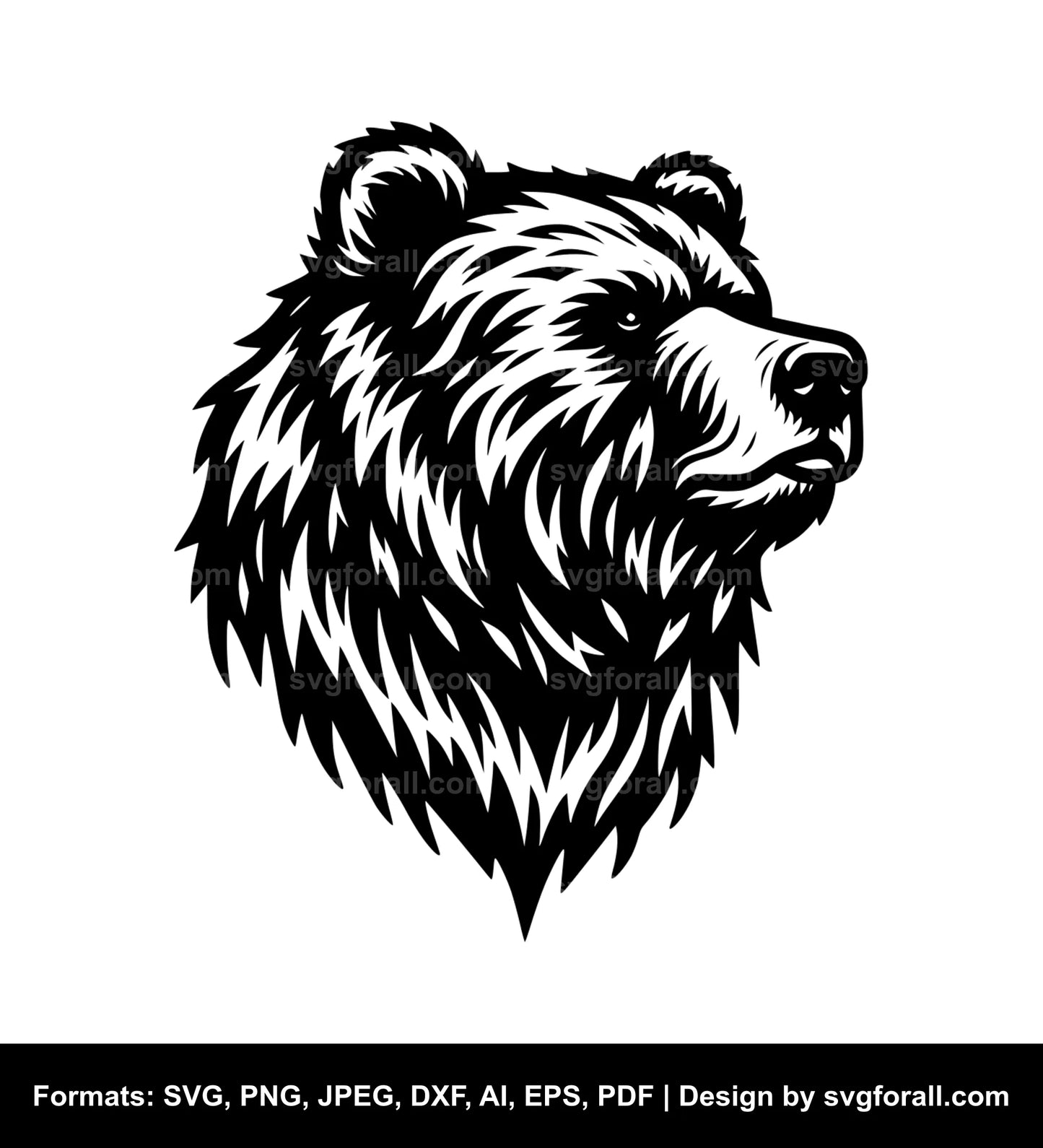 Grizzly SVG Design