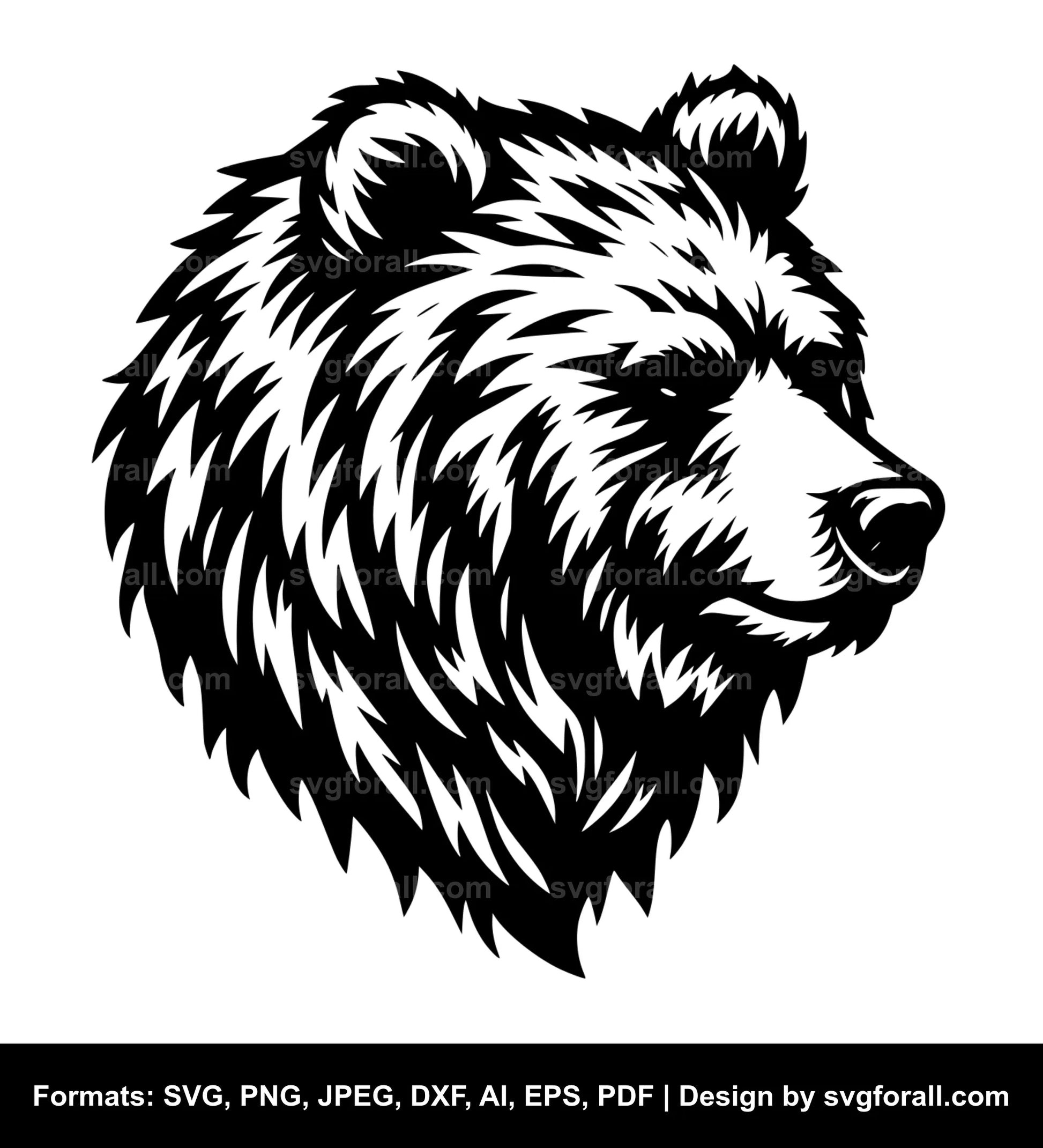 Grizzly SVG PNG