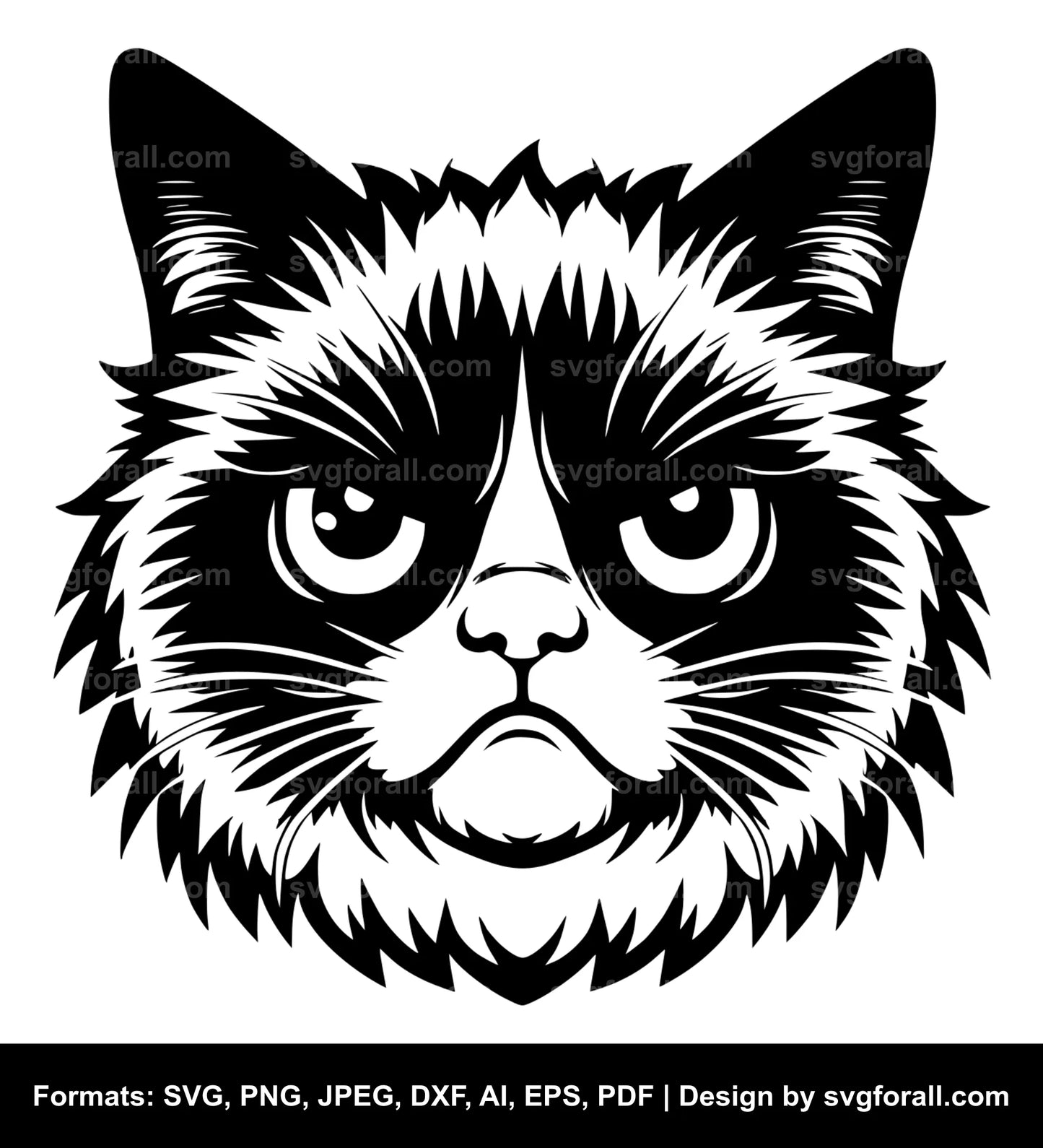 Grumpy Cat SVG PNG